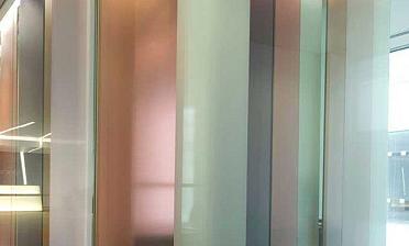 Перегородки в офис с подсветкой купить в Алматы