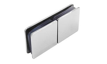 Коннектор для душевой кабины стекло-стекло 180°, 45х45, нерж 304, вырез 64 t724 PSS купить в Алматы