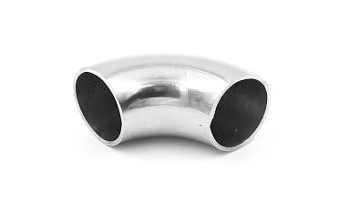 Отвод поручня под сварку Ø25.4 мм, 90°, полированный, (AISI 201) k347-3 купить в Алматы