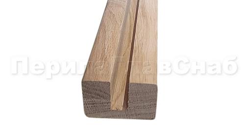 Поручень Дуб профильный  в Алматы. Комплектующие для лестничных ограждений и перил ПерилаГлавСнаб