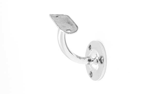 Пристенок с ложементом под Ø50.8 мм, вынос 70х45, Ø60х3 мм, литой, 25х45х2 мм, полированный, (AISI 316) k234-2 Пристенок с ложементом под Ø50.8 мм, вынос 70х45, Ø60х3 мм, литой, 25х45х2 мм, полированный, (AISI 316) k234-2