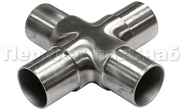 Соединение поручня Ø38.1 мм, крестовина (AISI 304) k360 купить в Алматы