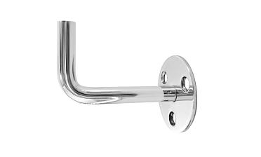 Пристенок без ложемента, вынос 70х45, Ø48х3мм, сварной, полированный, (AISI 304) k009-999 купить в Алматы