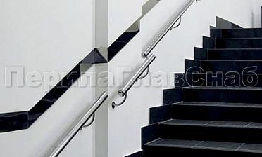 Пристенный поручень из нержавеющей стали 50 мм купить в Алматы