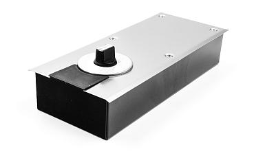 Доводчик для стеклянной двери напольный, шлифованный EN2 500 тыс.циклов  115 гр (дверь 700-900 мм , до 80 кг) t186-2 SSS купить в Алматы