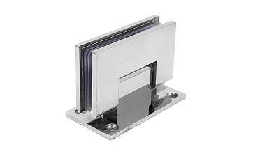 Петля для душевой кабины стена-стекло 90° 90х55 мм AISI 304 полированная t301-2 PSS купить в Алматы