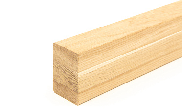 Дубовый поручень 60х40 некрашеный БЕЗ ПАЗА, Премиум Ф-1196 купить в Алматы Дубовый поручень 60х40 некрашеный БЕЗ ПАЗА, Премиум Ф-1196 купить в Алматы