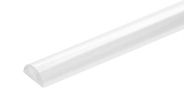 Порог для душевых пластиковый 3000 мм, прозрачный, t218 купить в Алматы