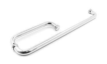 Дверная ручка-скоба 19х450х200 мм, полированная, AISI 304 t626-19 PSS купить в Алматы