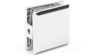 Коннектор для душевой стена-стекло 45х45, латунь-хром t730-2 PC купить в Алматы