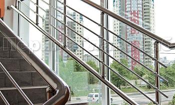 Ограждение на окна из нержавеющей стали в Алматы. Готовые проекты ПерилаГлавСнаб