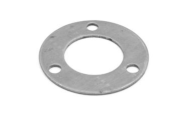 Фланец стойки 38/80 х 3 мм, 3 отв х М10 х 20, черный металл k116-38-9 купить в Алматы