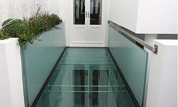 Двойное усиленное стеклянное перекрытие в Алматы. Готовые проекты ПерилаГлавСнаб