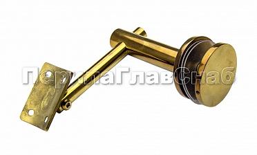 Выносной держатель поручня на стекло 8-16 мм, под золото (AISI 304) Фk241-88 купить в Алматы