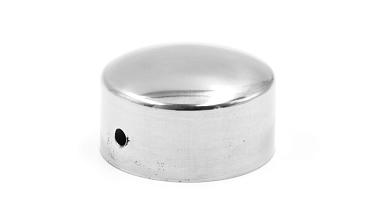 Заглушка под пластиковый (деревянный) поручень Ø49х0.4 мм полированная (AISI 304) k083 купить в Алматы