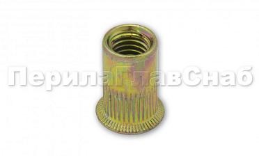 Заклепка латунь с внутр. резьбой М8, бурт №1 k478 купить в Алматы