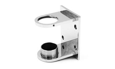 Боковой крепеж С-пластина стакан для Ø38.1 мм, (AISI 201) k339-3 купить в Алматы