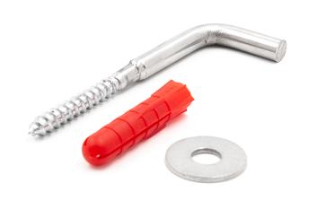 Пристенок с саморезом (симбиоз) 12х80 мм, (AISI 304) Фk286-070 купить в Алматы