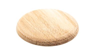 Деревянная заглушка для круглого деревянного поручня Ø50.8 мм плоская, дуб Ф-0842-п купить в Алматы