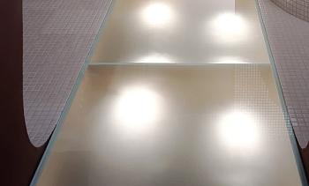 Подсветка полов в ванной комнате в Алматы. Готовые проекты ПерилаГлавСнаб