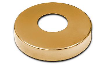 Низ стойки Ø38.1 мм, S=0.8 мм, 100х18 мм, золото k201-88 купить в Алматы