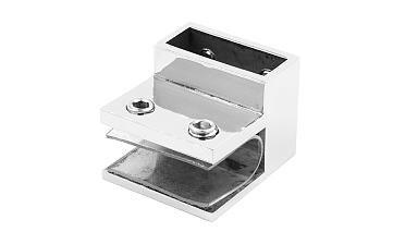 Коннектор торцевой труба-стекло, для трубы 30х10, полированный t467 PSS купить в Алматы