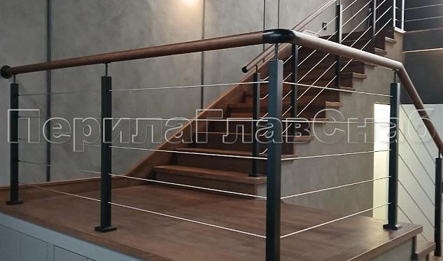 Перила на тросах в Алматы. Готовые проекты ПерилаГлавСнаб