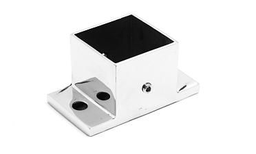 Фланец для трубы 40х40, укороченный, полированный, литой AISI 304 k553 купить в Алматы