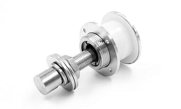 Рутель для крепления козырьков на ванты, разборный, для стекла 10-26 мм, нержавеющая сталь AISI 316, полированная k274-2 купить в Алматы