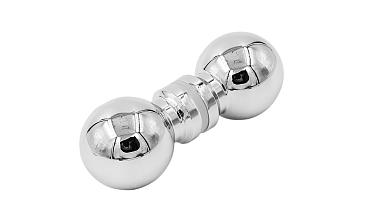 Дверная ручка «кноб» для душа, алюминий-хром, полированная t698 ALPC купить в Алматы