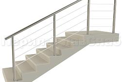 Тросовые ограждения в Алматы. Готовые проекты ПерилаГлавСнаб - фото 1