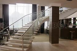 Стеклянные ограждения для торговых  и бизнес центров в Алматы. Готовые проекты ПерилаГлавСнаб - фото 5