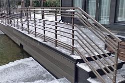 Ограждение входных групп в Алматы. Готовые проекты ПерилаГлавСнаб - фото 12