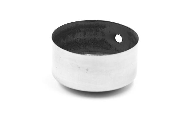 Заглушка под пластиковый (деревянный) поручень Ø49х0.4 мм полированная (AISI 304) k083 4