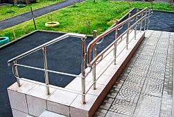 Поручни для инвалидов из нержавеющей стали в Алматы. Готовые проекты ПерилаГлавСнаб - фото 14