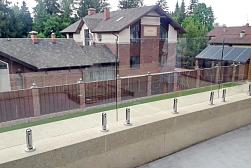 Стеклянные перила для балконов в Алматы. Готовые проекты ПерилаГлавСнаб - фото 3