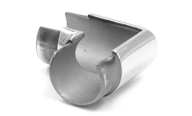 Отвод с пазом Ø42.4 мм, полированный (AISI 316) k230 4