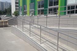 Поручни для инвалидов из нержавеющей стали в Алматы. Готовые проекты ПерилаГлавСнаб - фото 1