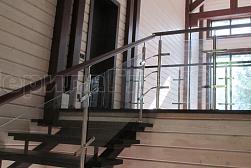 Ограждения лестничных маршей в Алматы. Готовые проекты ПерилаГлавСнаб - фото 7