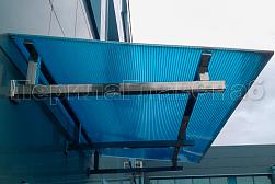 Консольные козырьки и навесы в Алматы. Готовые проекты ПерилаГлавСнаб - фото 6