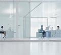 Стеклянные прозрачные перегородки в офис премиум в Алматы. Готовые проекты ПерилаГлавСнаб - фото 1