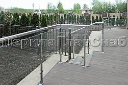 Ограждение входных групп в Алматы. Готовые проекты ПерилаГлавСнаб - фото 8