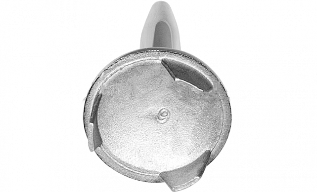 Наконечник палец (солдатик) на стойку Ø38.1 мм, без ложемента, литой, полированный, повышенной коррозионной стойкости, под сварку, облегченный, нержавеющий AISI 316, k034-3 3 Наконечник палец (солдатик) на стойку Ø38.1 мм, без ложемента, литой, полированный, повышенной коррозионной стойкости, под сварку, облегченный, нержавеющий AISI 316, k034-3 3