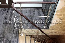Перила и ограждения из нержавейки и дерева в Алматы. Готовые проекты ПерилаГлавСнаб - фото 3