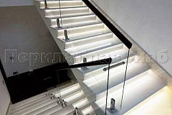 Ограждения маршевых лестниц и площадок в Алматы. Готовые проекты ПерилаГлавСнаб - фото 5