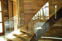 Стеклянные перила для лестниц в Алматы. Готовые проекты ПерилаГлавСнаб - фото 20