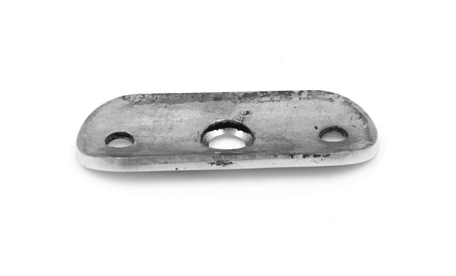 Лодочка (ложемент) под поручень Ø38,1 мм, литой, полированный, нержавеющая AISI 304 k046-38 3