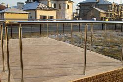 Ограждения и перила без ригелей из нержавеющей стали (без заполнения) в Алматы. Готовые проекты ПерилаГлавСнаб - фото 11