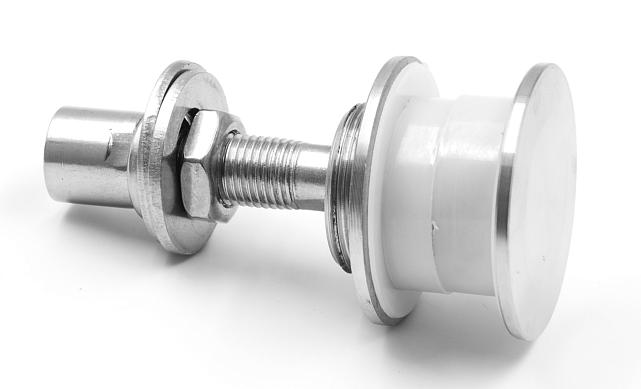 Стеклодержатель (рутель) под стекло толщиной от 16 до 24 мм, полированный (AISI 304) k269 6