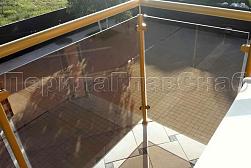 Стеклянные перила для балконов в Алматы. Готовые проекты ПерилаГлавСнаб - фото 9